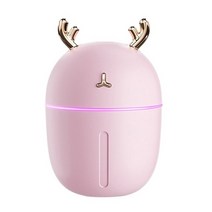 귀여운 토끼 미니 가습기 usb 홈 음소거 침실 작은 데스크탑 에어 스프레이 모이스춰 라이징 크리 에이 티브 귀여운 애완 동물, 분홍색