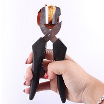 빅게이트 톱니그립 밤가위 2p, 검정, 2개