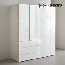 [1만원★즉시할인]장인가구 블랑쉬 1600 옷장 장롱 시스템옷장, 멀바우