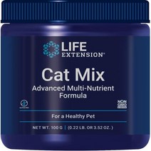 Life Extension Cat Mix – Our Perfect Nutrient Blend for Kitty – Gluten-Free Non-GMO – Net Wt.100 Gr, 1