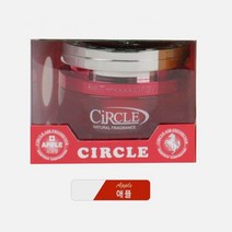 센텍 써클 실내및 차량용방향제 80ml 사과향, 1개