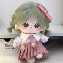 사람 코튼 헨리 봉제 무속성 모형 선물여학생 교무실 양배추인형, C01-알약 20cm 해골, T09-미국 연인(인형이 없다)