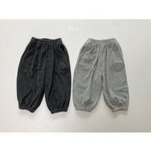 레브 테리조거 팬츠 유아 아동복 루즈핏바지 겨울 꾸안꾸 얼집패션 유아데일리룩