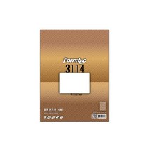 폼텍 물류관리 라벨 A4 라벨지 프린터 스티커 용지 100매입 LS 3114