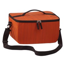 휴대용 카메라 가방 방수 통기성 사진 야외 여행, 16cmx16cmx33cm, 나일론, 주황색 세로