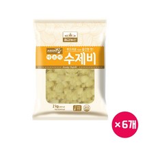 [칠갑농산]아소미 수제비 2kgx6개, 2kg, 1개