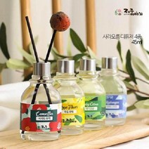 제주사라오름 디퓨저 실내방향제 4종 45ml, 프레즌트1 비자림동백향, 프레즌트1 본상품선택