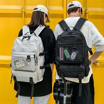 모비딕파워 [모비딕파워] 출퇴근백팩 빅사이즈백팩 신학기가방 소지품백 여성나일론백 스트릿백팩