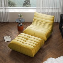 좌식 리클라이너 스웨이드 소파, AB