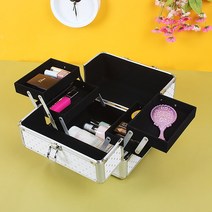 2단 휴대용 메이크업박스/미용 네일가방 화장품가방, 본상품선택, 1개
