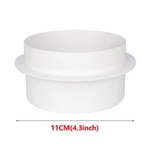 덕트 닥트 자재 100mm 150mm 드래프트 차단기 댐퍼 환기 체크 밸브 드래프트 백, 1pcs-11cm