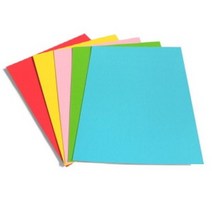 [모비딕컴퍼니] 하드보드지 마커용패드 스케치북 마카용스케치북 화방용도화지 종이도화지, 잇★ 4절하드보드지(칼라10매)문구 미술 제도용지류, 잇★ 보라