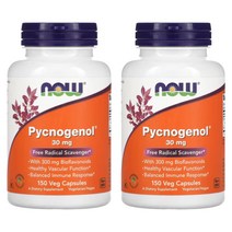 나우푸드 피크노 제놀 30mg 150캡슐 2병 고약사 호팍사 해송 프렌치 마리타임 파인바크