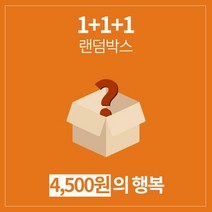 갓샵 1+1+1 3개나 주는 럭키 랜덤박스 생활잡화 만물상 (4500원), 단일속성