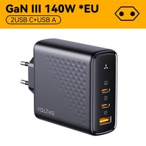가성비VOLTME-GaN 고속충전기 140W USB C타입 PD 프로 맥스 호환 S22 용, 01 140WBlack