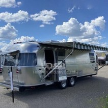 식품 트럭 아이스크림 작은 트레일러 핫도그 커피 밴 캠퍼 에어 스트림 공장 제조, Deposit+CN