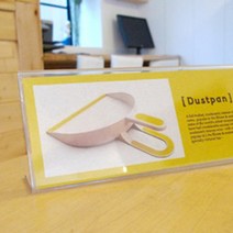 헬스장 호텔 안내데스크 가격 상품설명 안내판 꽂이 케이스 높이80mm 170x80mm