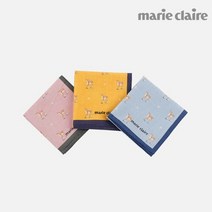 마리끌레르 밤비 나염 손수건 44x44