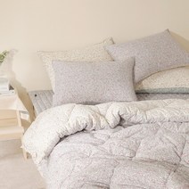 엘사 플라워 마이크로화이버 차렵이불 / 먼지없는 알러지케어 침구