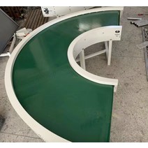 컨베이어 가구옮기기 벨트 무거운 운반카트 콘베어 전동 계단맞춤형 녹색 PVC 코너 컨베이어 벨트 90/180, 한개옵션0, 한개옵션0