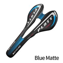 smp 셀레 실내 자전거 안장 전체 탄소 섬유 레이싱 웨이브 도로 예비 땀 방지 방수, 블루 매트