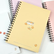 몽알몽알 하드커버 스프링 노트 5000, 딸기