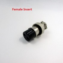 플라즈마 커터 절단기 2 피스 토치 풋 페달 핀 3 4 5 6 7 8 9 암 소켓 에어 커넥터 소모품, GX16 -3P+여성 삽입