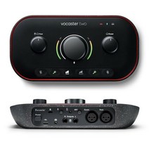 Focusrite Vocaster two 포커스라이트 보캐스터 투 오디오 인터페이스, 단일속성