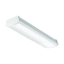 Lithonia Lighting 886633 FMLWL 24 840 0.6m2피트 120볼트 선형 플러시 마운트 4000K 쿨 화이트 LED 랩랩랩어라운드 1200루멘 010볼트, 2-Foot, 120V + 마운트 라이트