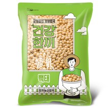 국산 백태 4kg 메주콩 노란콩 대두콩, 1개
