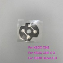 엑스박스 패드 X박스 악세사리 XBOX ONE S X 컨트롤러 D 용 2 개 금속 돔 스냅 PCB 보드 전도성 필름 Xbox 시리즈 x용, One S 2