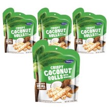 헤스코 크리스피 코코넛 롤 스낵 오리지널, 70g, 4개입