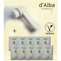 달바 정품 화이트 트러플 리턴 오일 크림 클렌저 6매 파우치 퓨리파잉 듀얼 딥 클렌징 브러쉬 브러시 세트 구성, 듀얼 딥 클렌징 브러쉬 + 오일 크림 클렌저 60ml