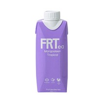 프루티 망고스틴 트로피칼 종이팩 330ml 1박스 12개