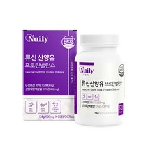 [ 약통 증정 ][ 프리미엄 원료 류신 ] 운동 근력 근육 단백질 관리 대용량 건강 식품, 4개, 90정