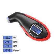 타이어 공기압 휴대용 콤프레샤 공기주입기 150psi 디지털 타이어 압력 게이지 car air pressure gauge for vehicle 오토바이 자전거 백라이트 lcd