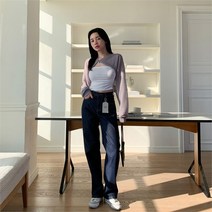 겟잇미 겟잇미레니나 난스판 여성 데님 일자 팬츠 (8195349)