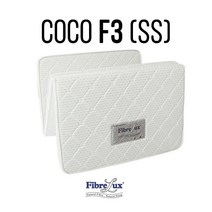 파이버룩스 FibreLux Coco F3 매트리스/코코넛 매트리스 / 3단 접이식 / 항알러지 / 일본판매1위