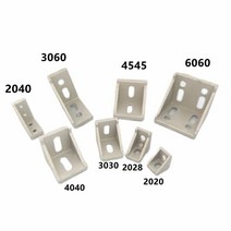 2028 3030 4040 20/30/40/45/60 알루미늄 프로파일 커넥터 CNC 라우터 코너 브래킷