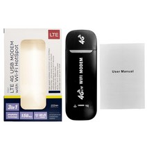 LTE라우터 휴대용 와이파이 차량용 라우터 포켓 4G LTE 리피터 자동차 모바일 핫스팟 무선 광대역 Mifi 모뎀 Sim 카드 슬롯, [02]  Black EU Asian