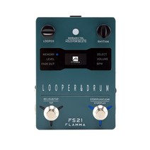 flamma fs21 드럼 머신 루퍼 기타 effcts 페달 160분 루퍼 100 드럼 그루브 led 스크린으로 소프트웨어 편집 지원, fs21 au
