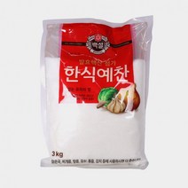 백설 한식예찬 첨가제 3kg, 1개, 상세페이지 참조