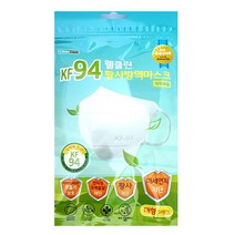 웰클린 KF94 황사방역마스크 대형 5매입, 1개