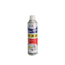 동서락카스프레이 420ml 페인트 스프레이 목재 철재 도장 도색, 335흑무광