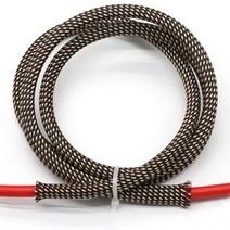 케이블보호캡 블랙 골드 애완 반려 동물 편조 슬리브 절연 케이블 보호 확장 가능한 외피 1 M 5 10M 2mm 4mm 6mm 8mm 10mm 12mm 14mm 16mm, [02] Black Gold-2, [01] 2mm, [01] 1 Meter, [02] Black Gold-2