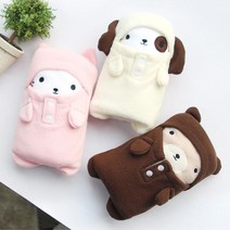 겨울 선물 귀여운 동물캐릭터 사무실 무릎담요 차박 러그 낚시용 야전침대이불, 1개, 스위트캣