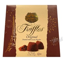 트루페 드 프랑스 밀크 생 초콜릿 1kg TRUFFETTES DE FRANCE TRUFFLES ORIGINAL DUSTED WITH COCOA POWDER, 1개
