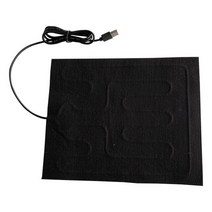 자동차열선시트 USB 전기 난방 패드 접이식 가열 시트 필름 자동차 좌석 매트 쿠션 애완 동물 침대 열 개, 01 1PCS_01 25x30cm