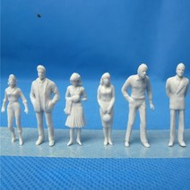 미니 미니어처 제작 여자 커스텀 인물 사람 남자 캐릭터 아이 소품 밀랍인형 집 백색 피규어 흰색 모형 건축 1:30 1:50 1:75 1:100 1:150 1:200 스케일 다양