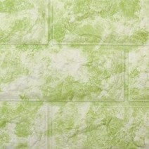 분위기변신 벽지시공 접착폼블럭 그린 벽지폼 폼블록